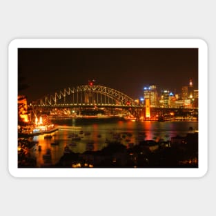 Sydney Harbour Lights Sticker